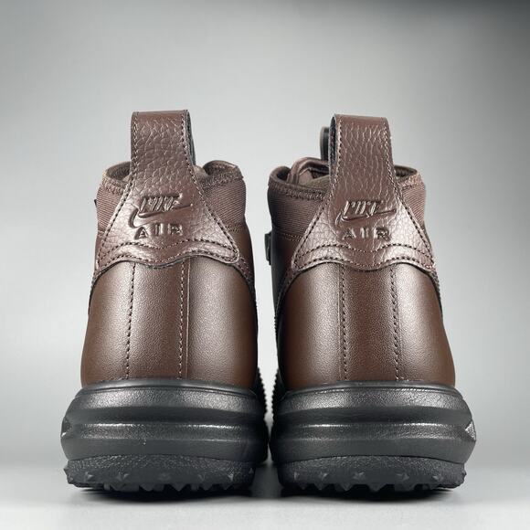 Nike Lunar Force 1 Men’s 8.5 Winterized Duck Boots Baroque Brown Sneakers Casual - Picture 3 of 8